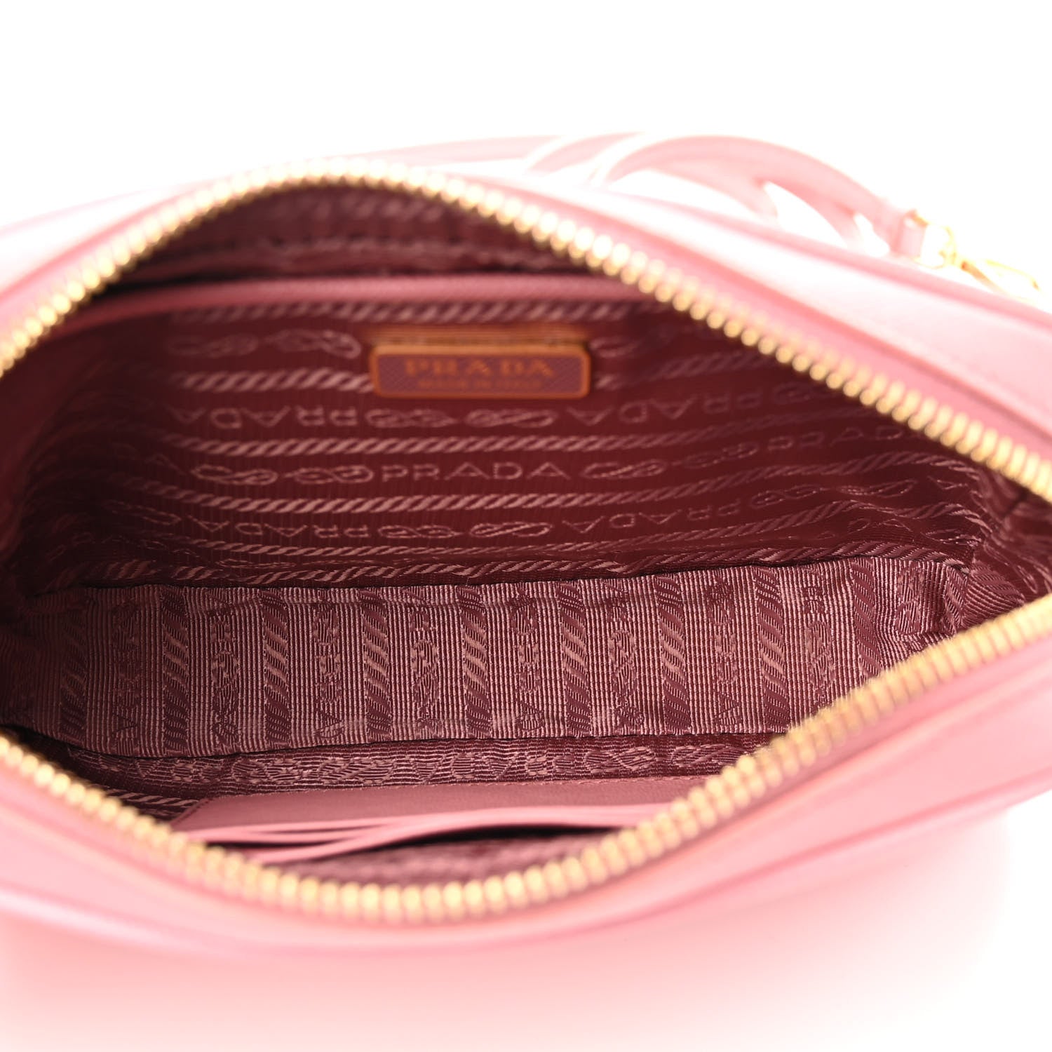 Prada Saffiano Lux Small Camera Crossbody Bag Petalo 5 of 12