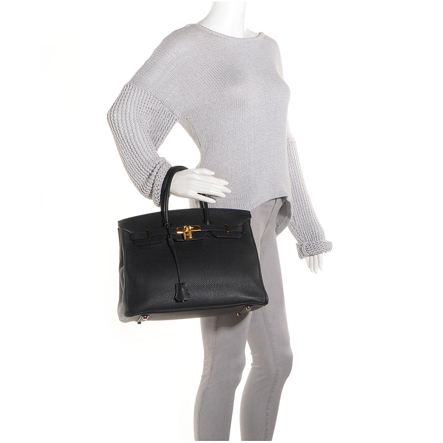 Hermes Togo Birkin 35 Black 2 of 20