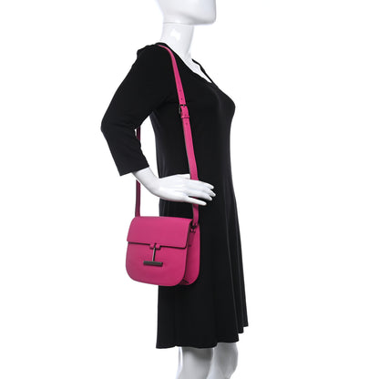 Tom Ford Calfskin Small T Clasp Tara Crossbody Bag Cabaret 2 of 9