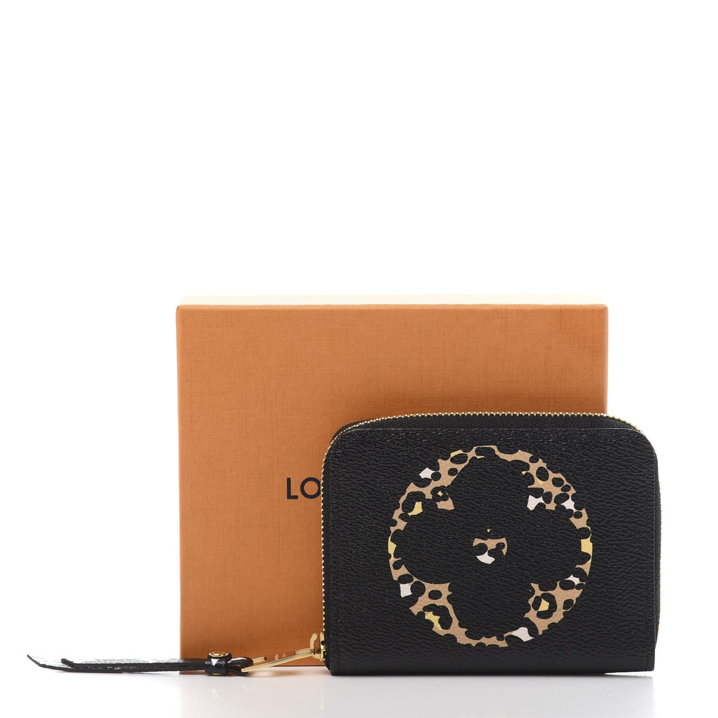 Monogram Giant Jungle Zippy Coin Purse Black