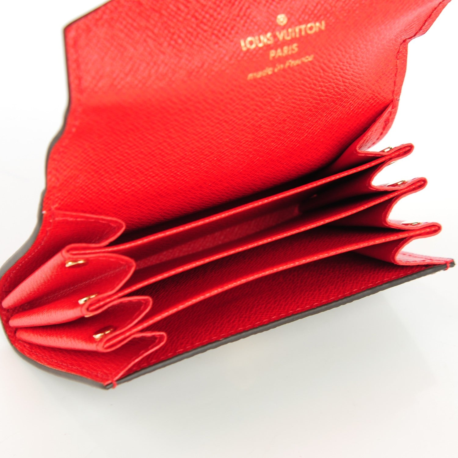 Louis Vuitton Monogram Sarah Multicartes Coquelicot 5 of 7