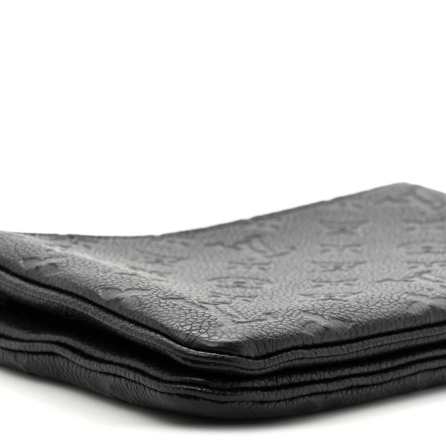 Empreinte Double Zip Pochette Black