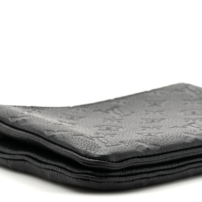 Louis Vuitton Empreinte Double Zip Pochette Black 10 of 10