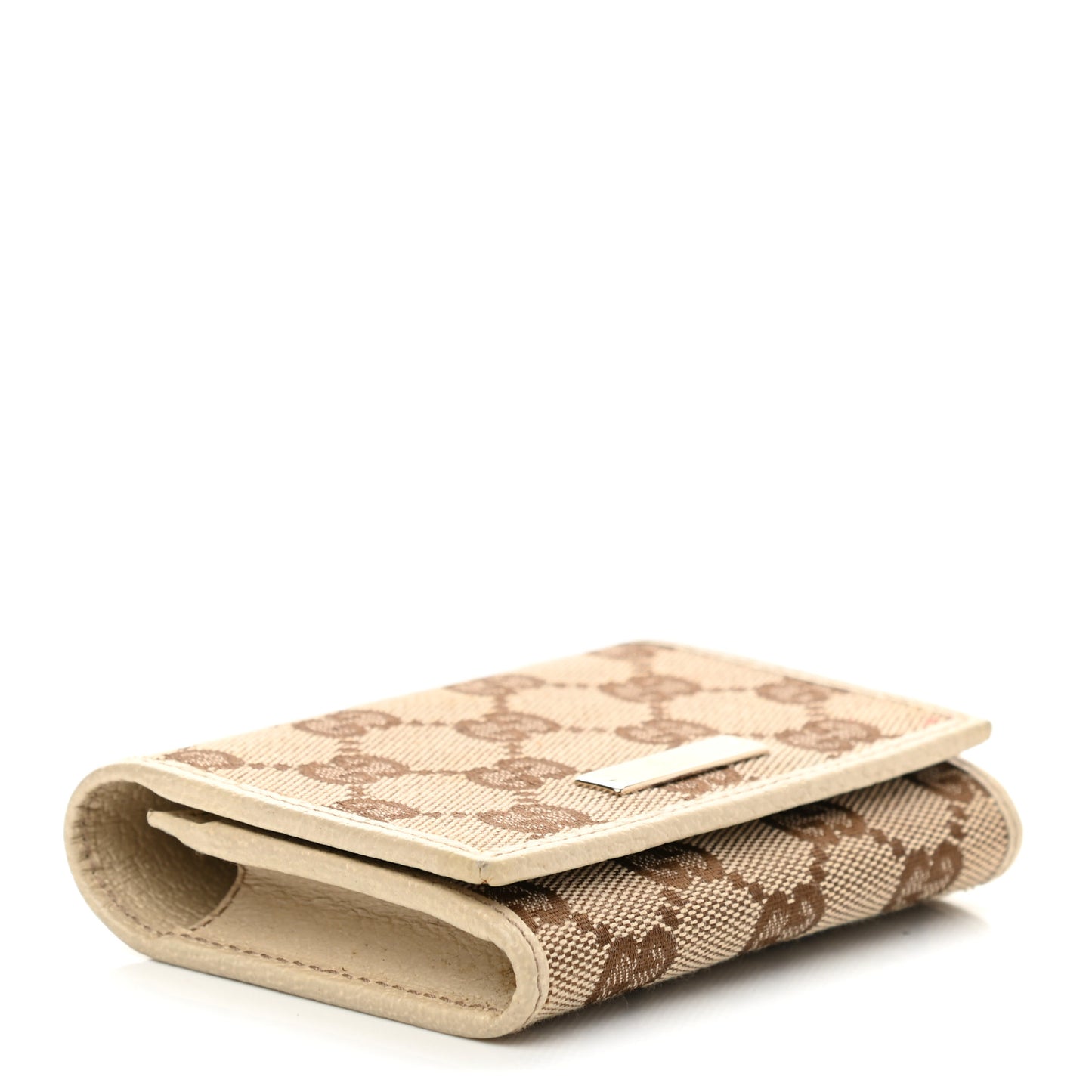 Monogram Card Case Off White