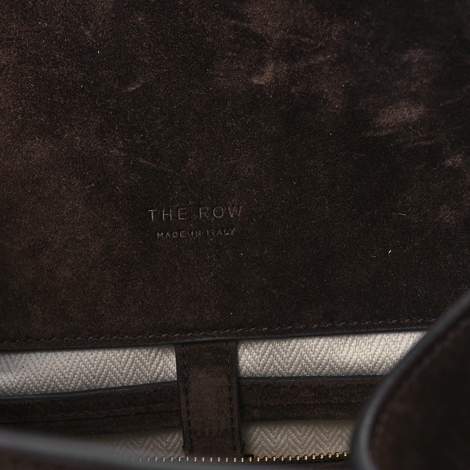 The Row Suede Soft Margaux 15 Mocha 6 of 8