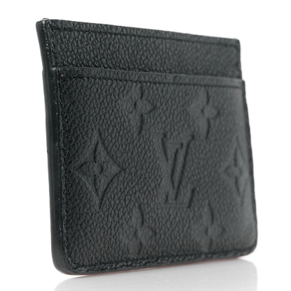 Louis Vuitton Empreinte Card Holder Black 3 of 10