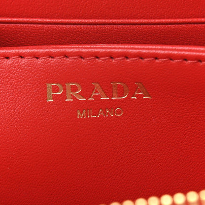 Prada Vitello Move Metal Coin Purse Lacca 6 of 6