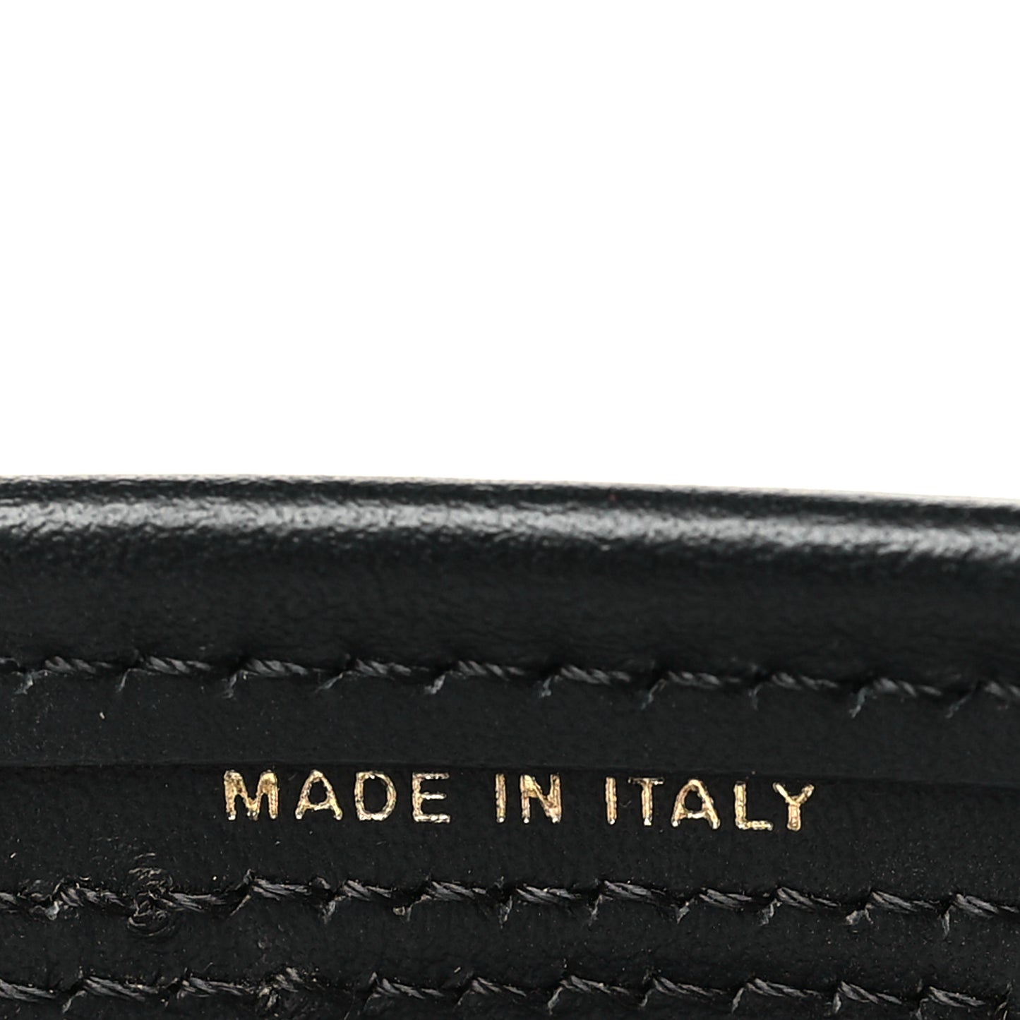 Glazed Fabric Vitello Century FF 1974 Stamp Patch Mini Peekaboo Defender Cover Mogano Panna Black