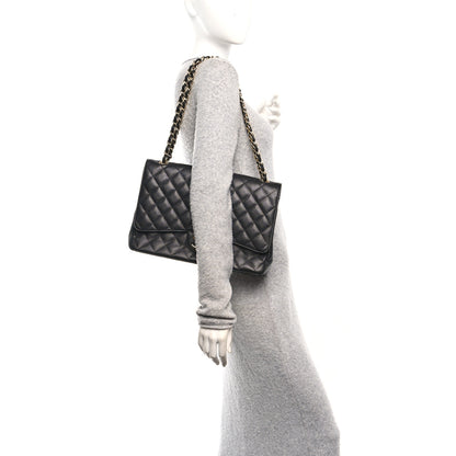 Chanel Caviar Quilted Maxi Double Flap Black 2 of 10