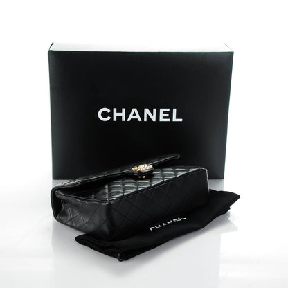 Chanel Lambskin Quilted Medium Westminster Pearl Flap Black 4 of 8