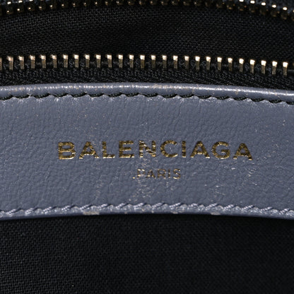 Balenciaga Calfskin Crocodile Embossed Giant 12 Gold Hardware City Gris Beton 7 of 12