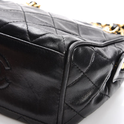 Chanel Lambskin Quilted Small Shoulder Bag Black 11 of 11