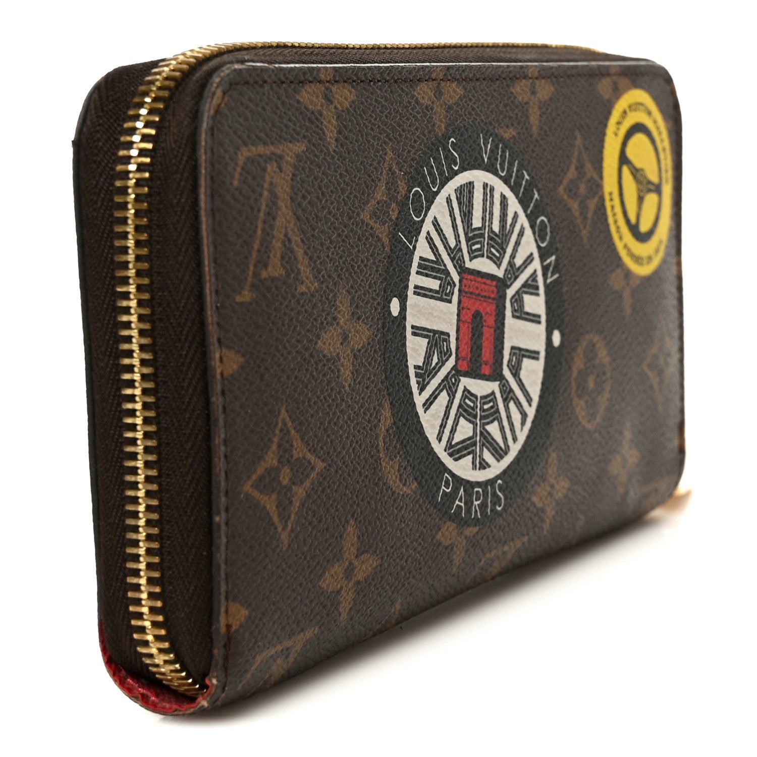 Louis Vuitton Monogram World Tour Zippy Wallet 3 of 9