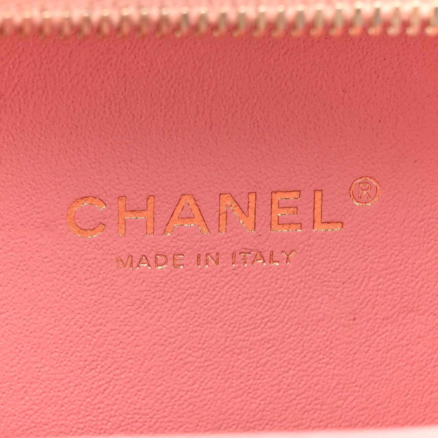 Chanel Caviar Quilted Small CC Filigree Vanity Case Rose Pink 6 of 14