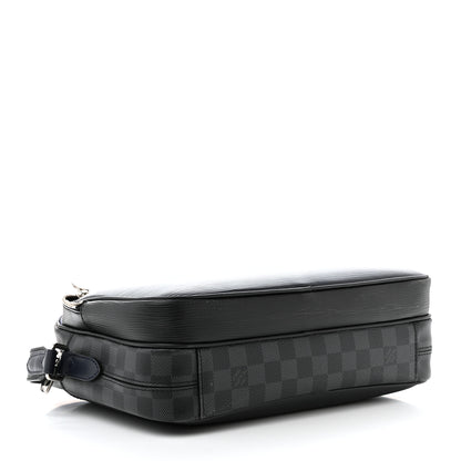 Louis Vuitton Epi Damier Graphite Nil Slim 4 of 12