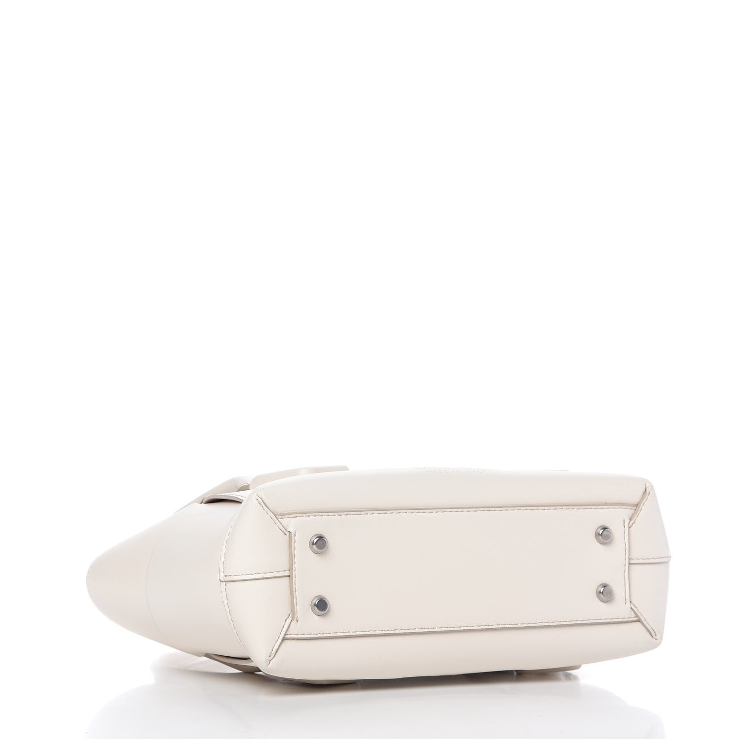 Bottega Veneta French Calfskin Maxi Intrecciato Small Arco Bianco 4 of 9