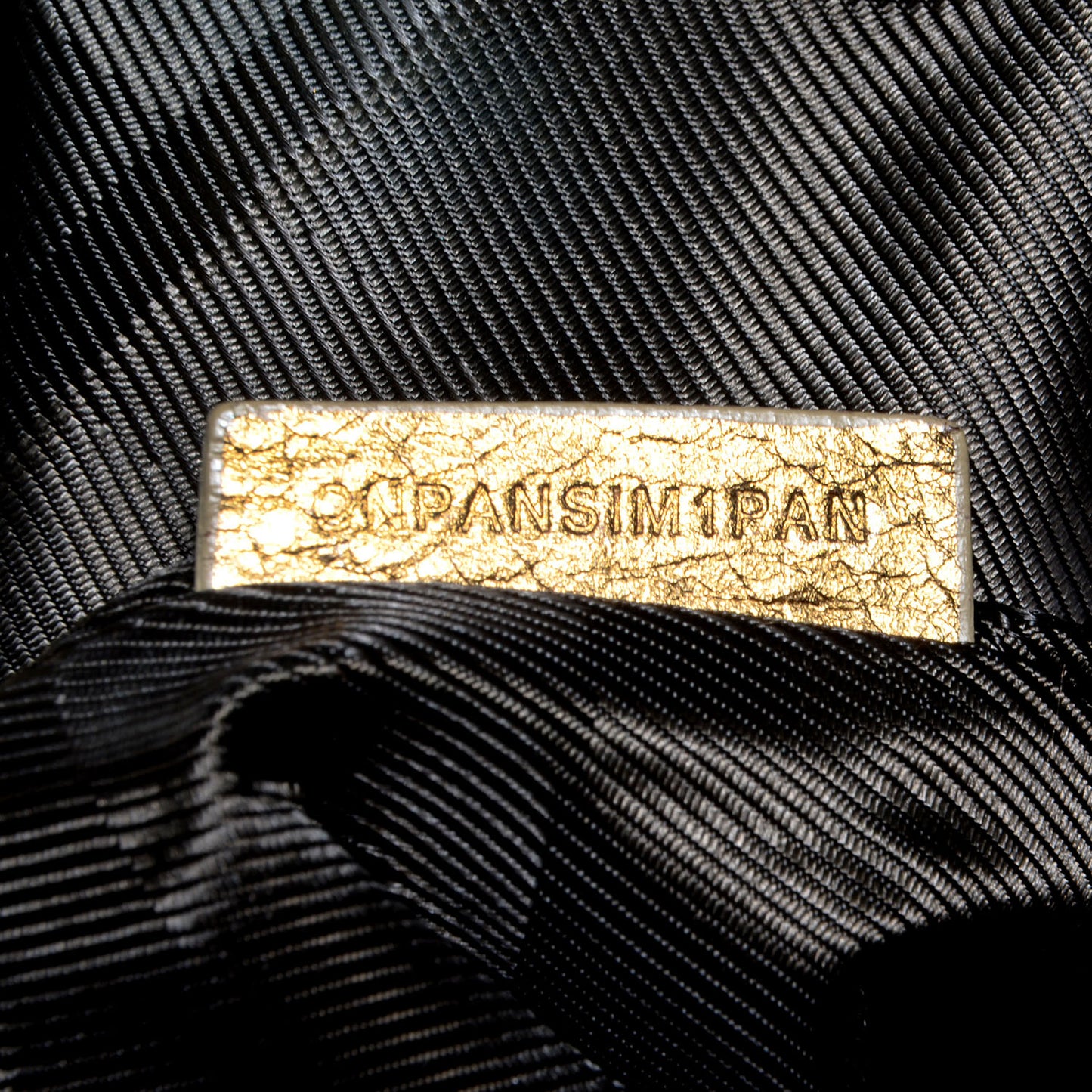 Shimmer Check Byron Tote Gold