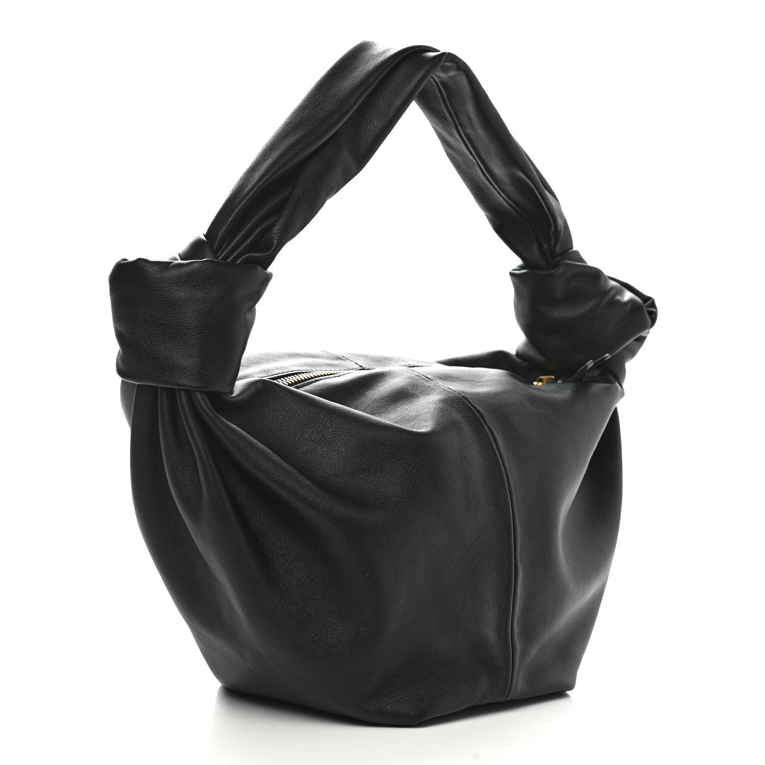 Bottega Veneta Calfskin Teen Double Knot Hobo Black 3 of 11