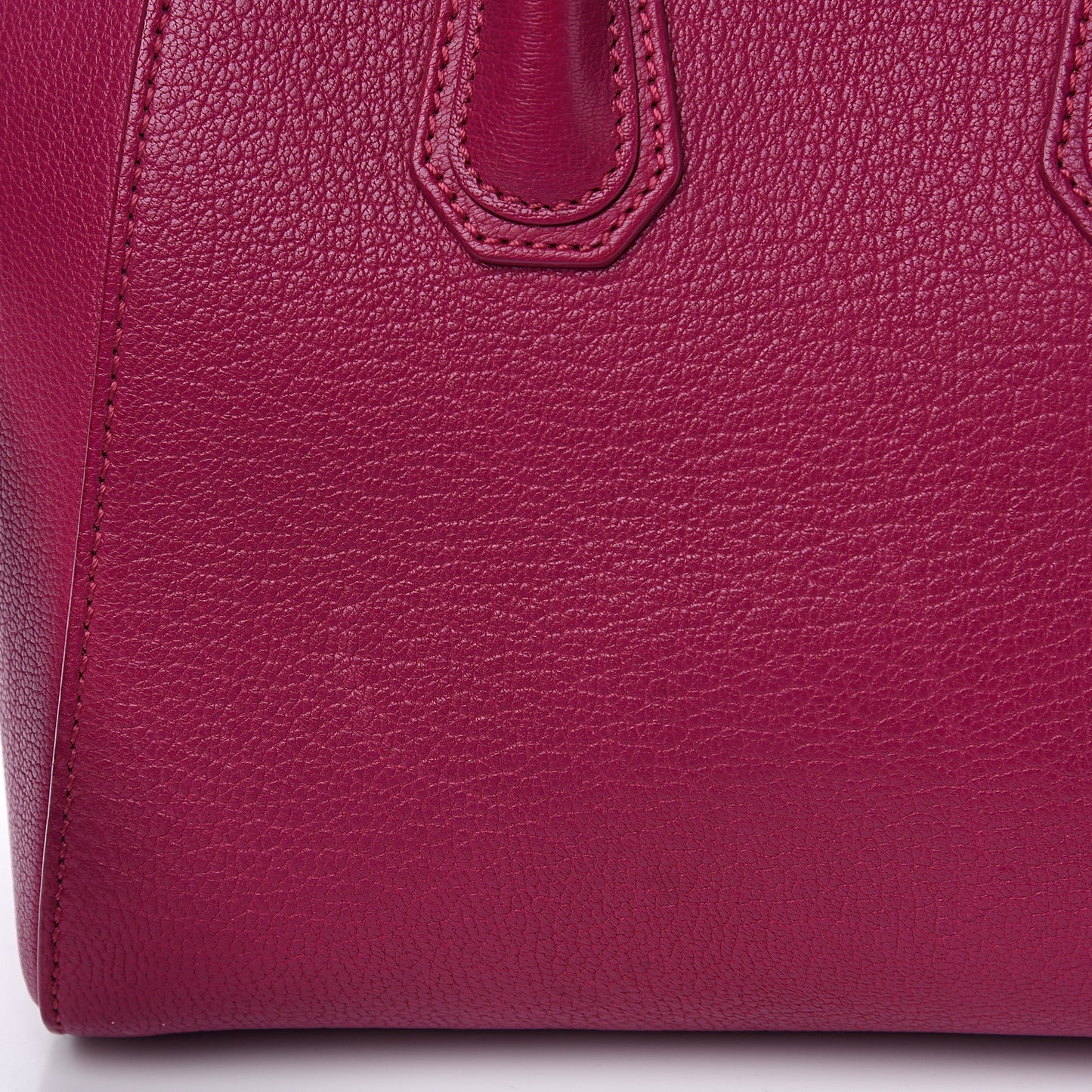 Sugar Goatskin Mini Antigona Magenta