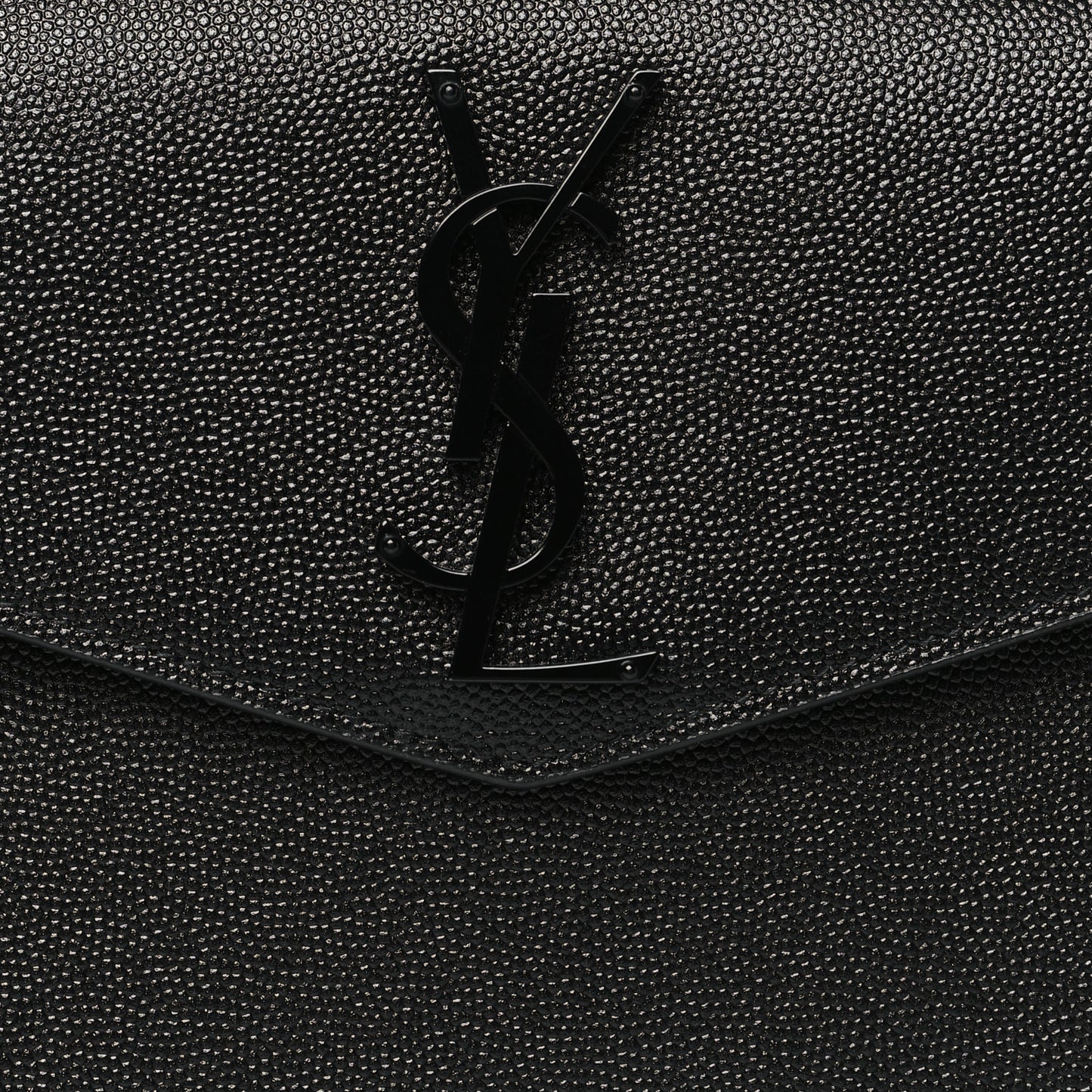 Grain De Poudre Monogram Uptown Pouch Black