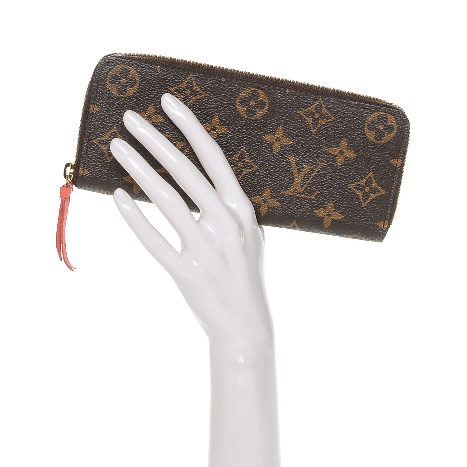 Louis Vuitton Monogram Clemence Wallet Poppy 2 of 6