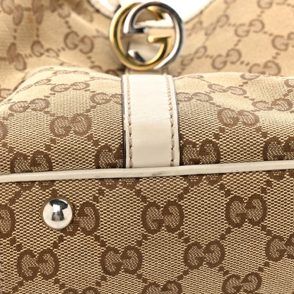 Gucci Monogram Medium Twins Tote Off White 17 of 23