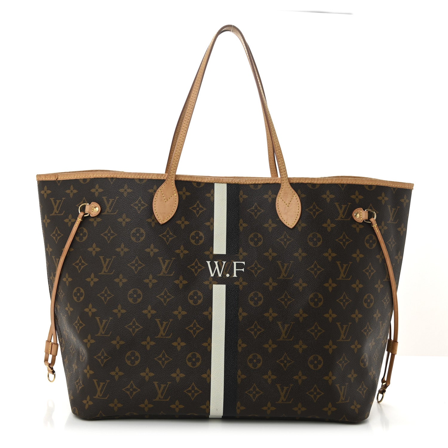 Louis Vuitton Monogram My LV Heritage Neverfull GM White Black 1 of 12