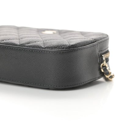 Chanel Caviar Quilted Vanity With Chain Black 10 of 13