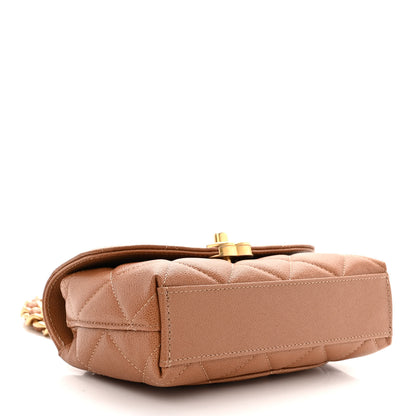 Chanel Caviar Quilted Small Flap Dark Beige 4 of 11