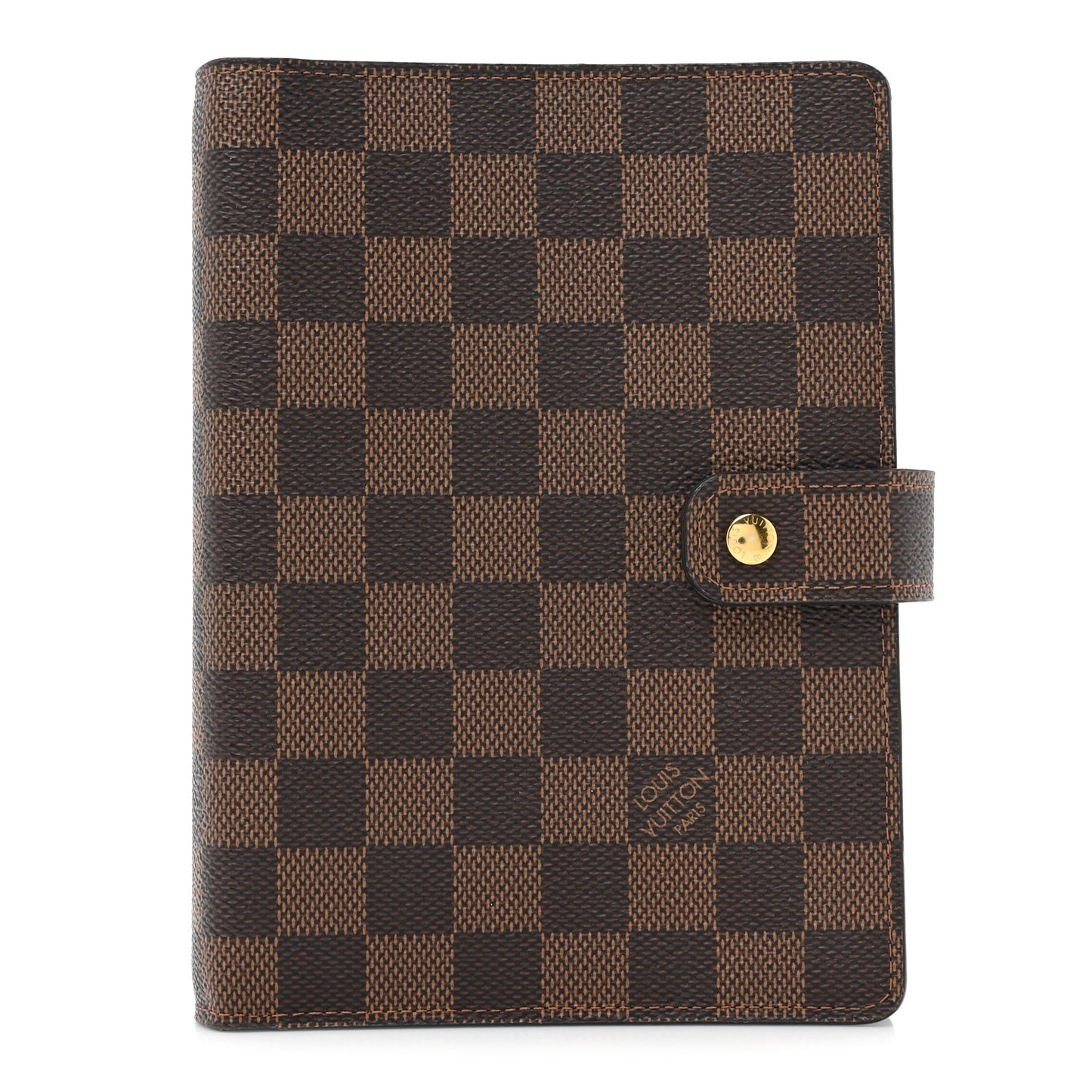 Damier Ebene Medium Ring Agenda Cover