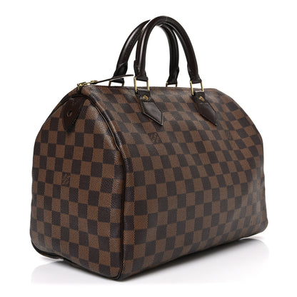 Louis Vuitton Damier Ebene Speedy 30 3 of 11
