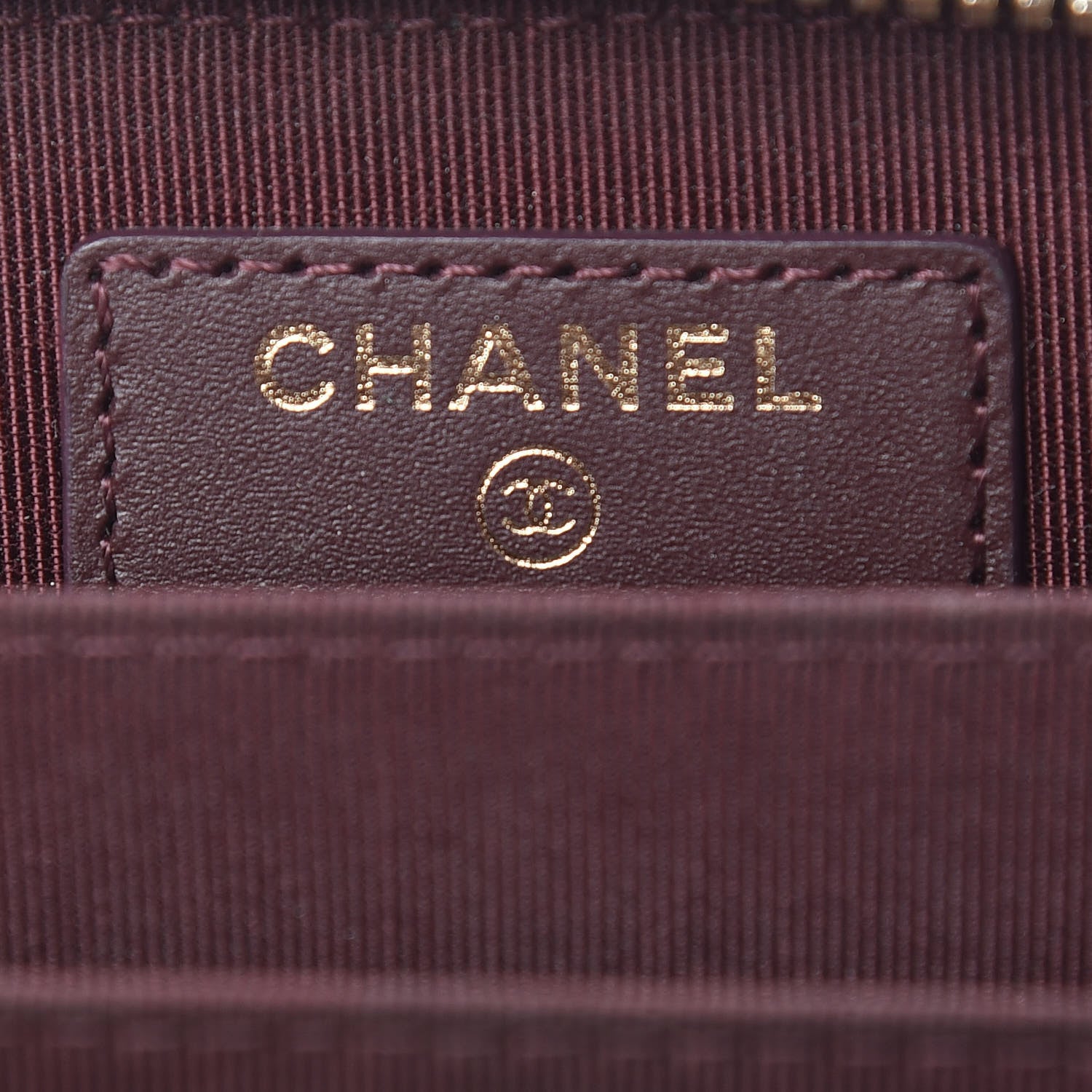 Chanel Caviar Quilted Zip Coin Purse Black 6 of 8