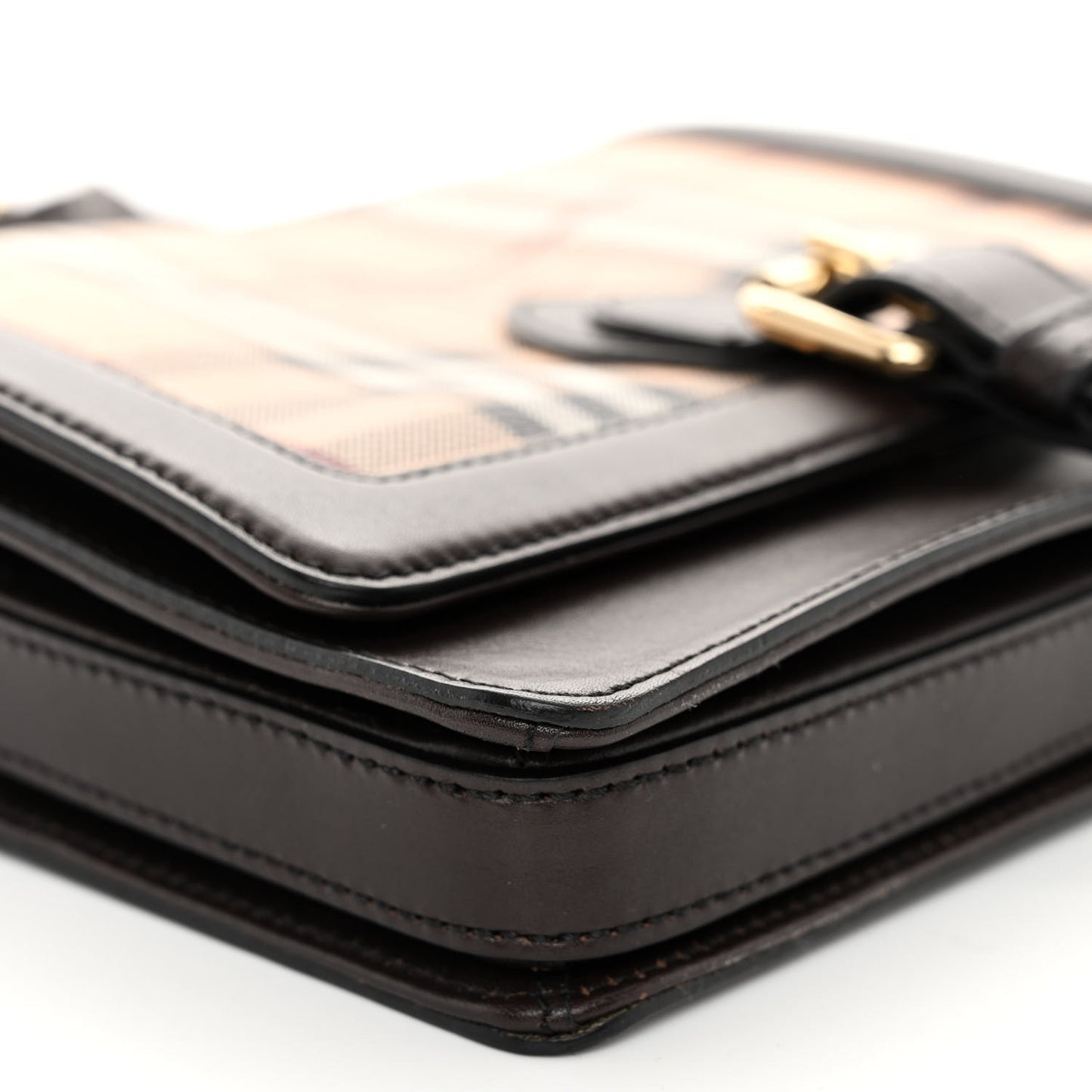 Haymarket Check Paisley Crossbody Brown