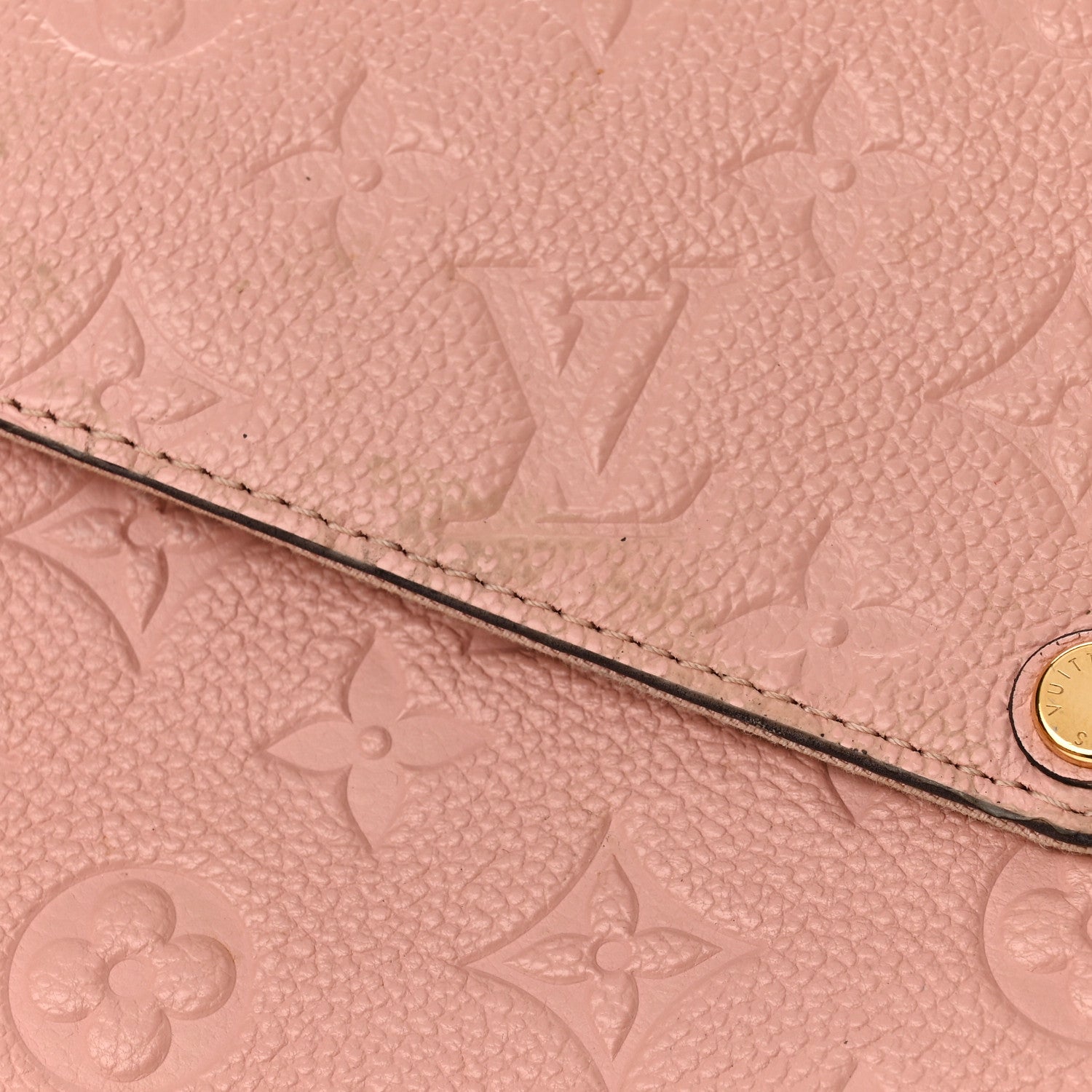 Louis Vuitton Empreinte Pochette Felicie Chain Wallet Rose Poudre 10 of 12