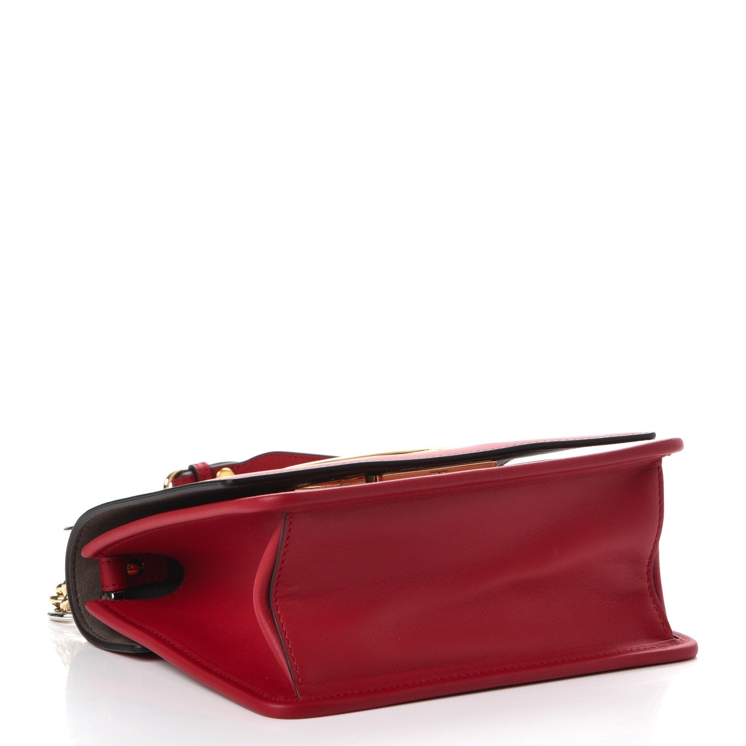 Fendi Vitello Century Opaco F is Fendi Small Kan I Shoulder Bag Fragola 4 of 7