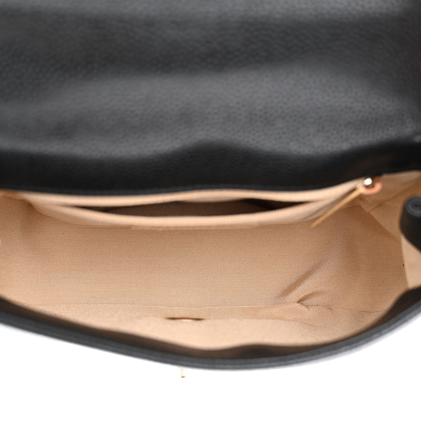Caviar Mini Carry Around Flap Bag Black