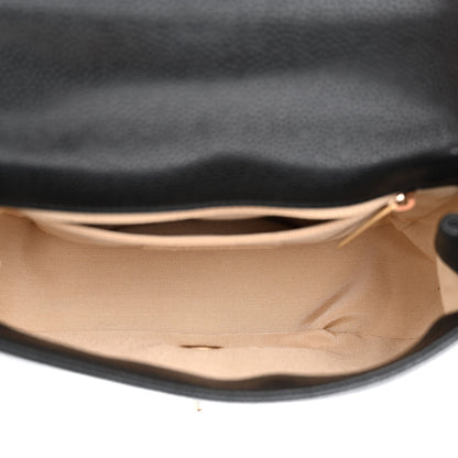 Chanel Caviar Mini Carry Around Flap Bag Black 5 of 11