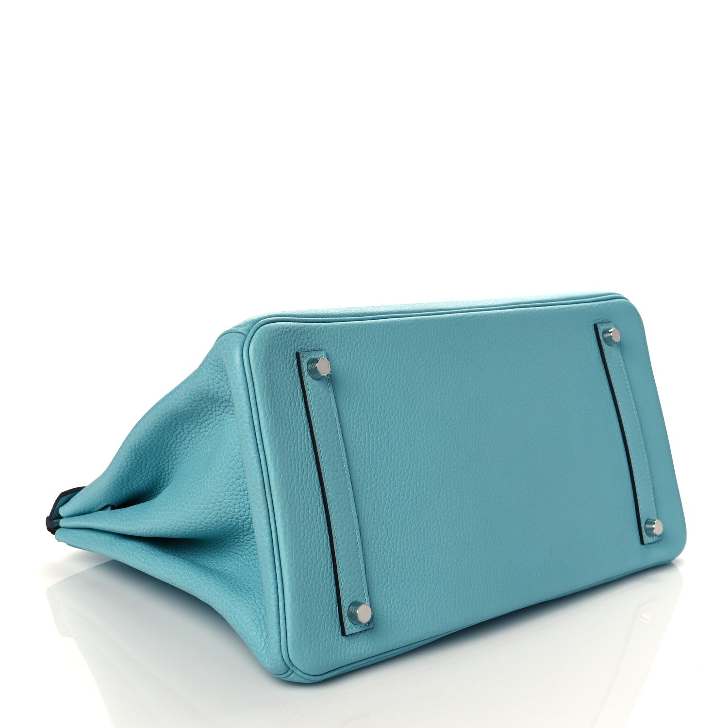 Hermes Togo Birkin 35 Bleu Atoll 3 of 9