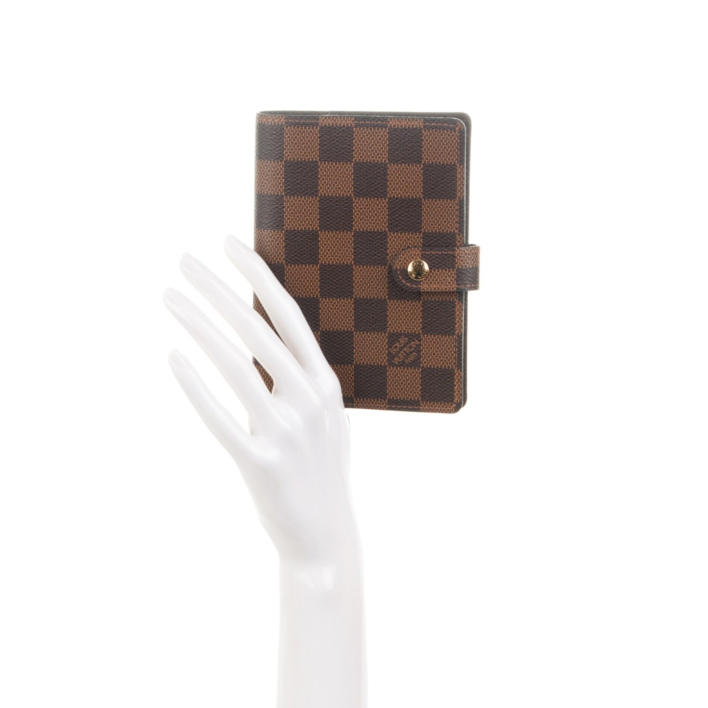 Damier Ebene Small Ring Agenda Cover