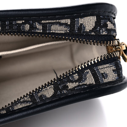 Christian Dior Oblique Diorquake Clutch Blue 11 of 11