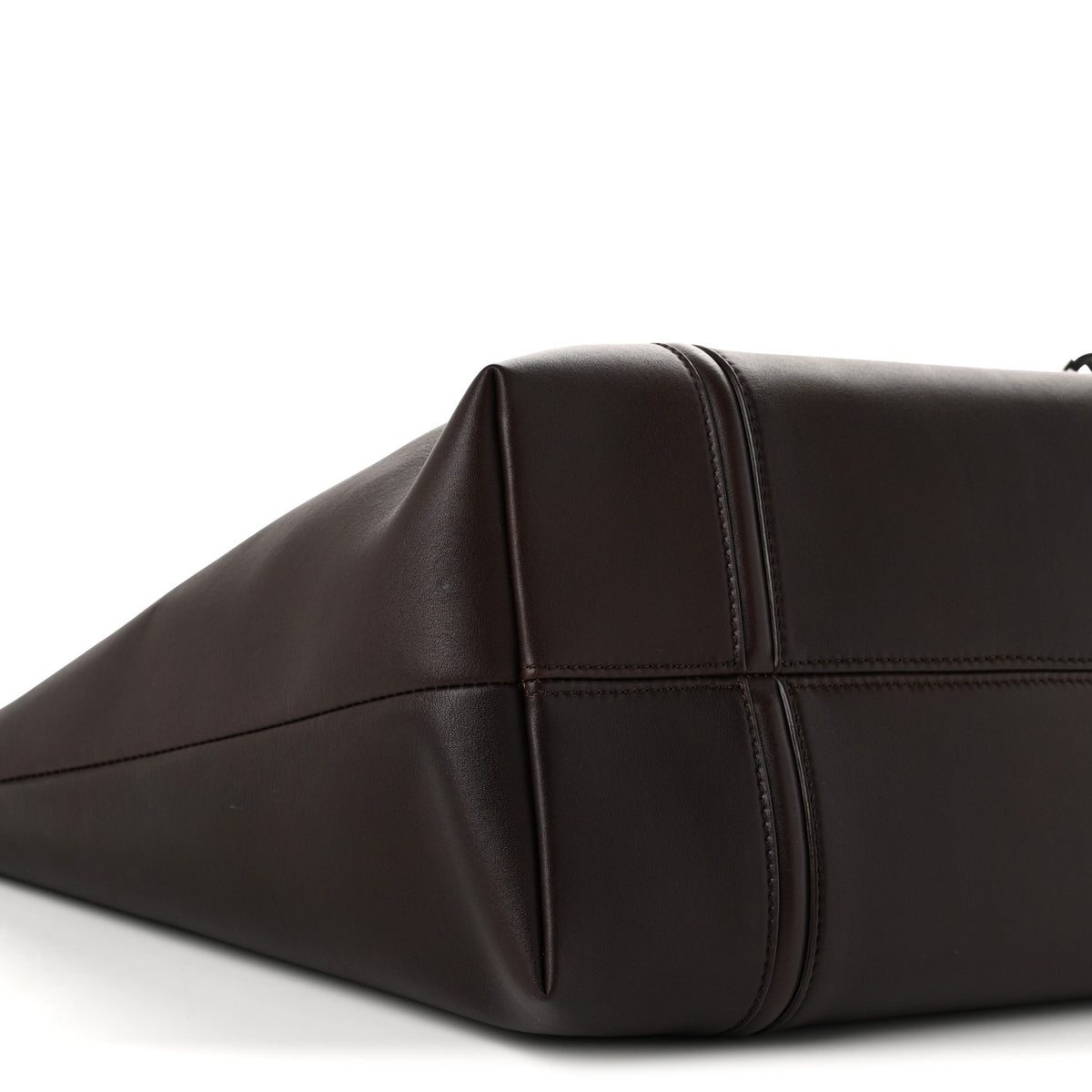 Smooth Calfskin Le Marino Tote Brown