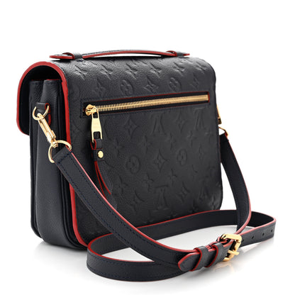Louis Vuitton Empreinte Pochette Metis Marine Rouge 3 of 12