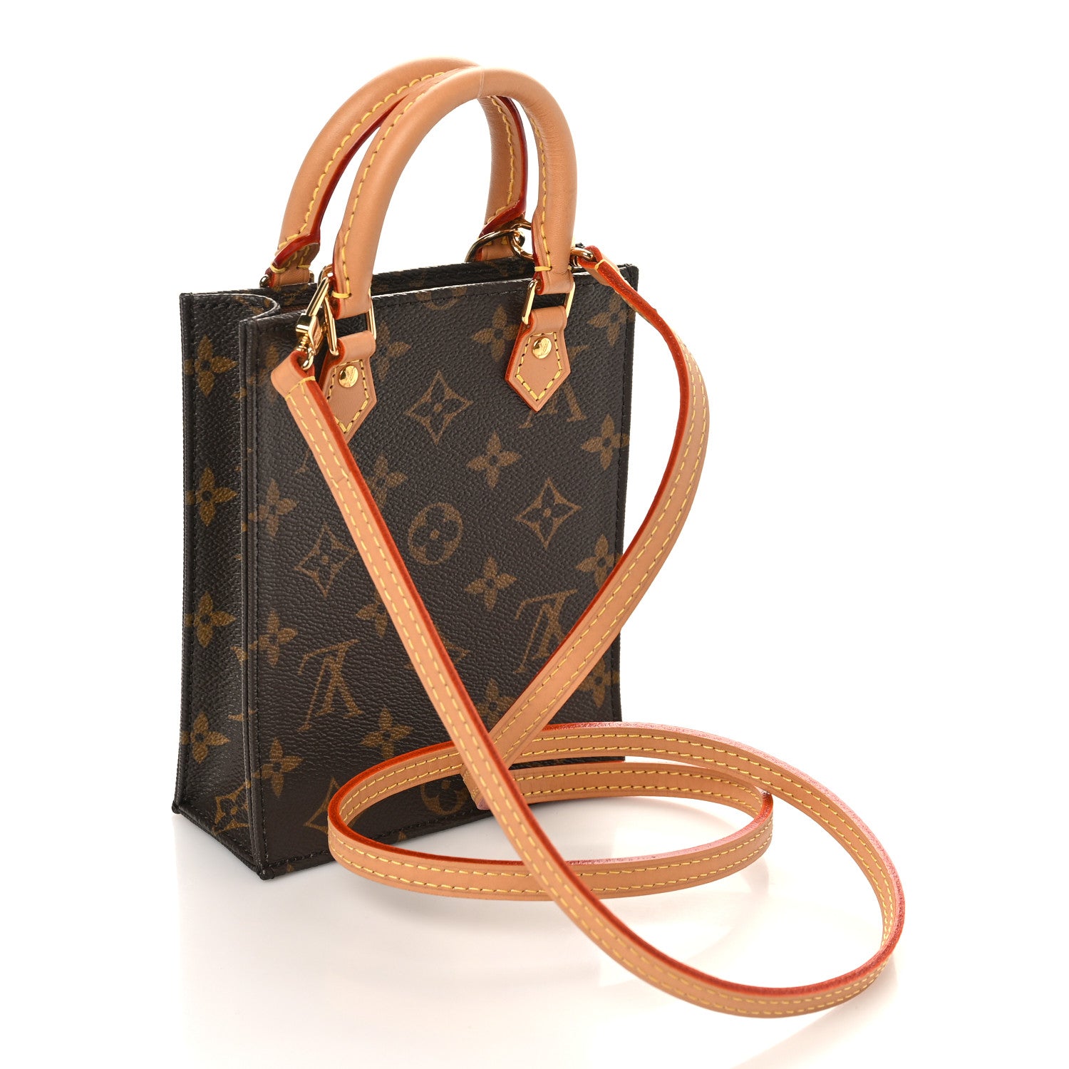 Louis Vuitton Monogram Petit Sac Plat 3 of 8