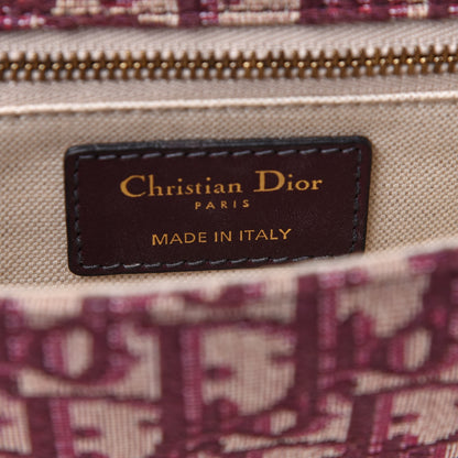 Christian Dior Oblique DiorAddict Flap Bag Burgundy 7 of 12