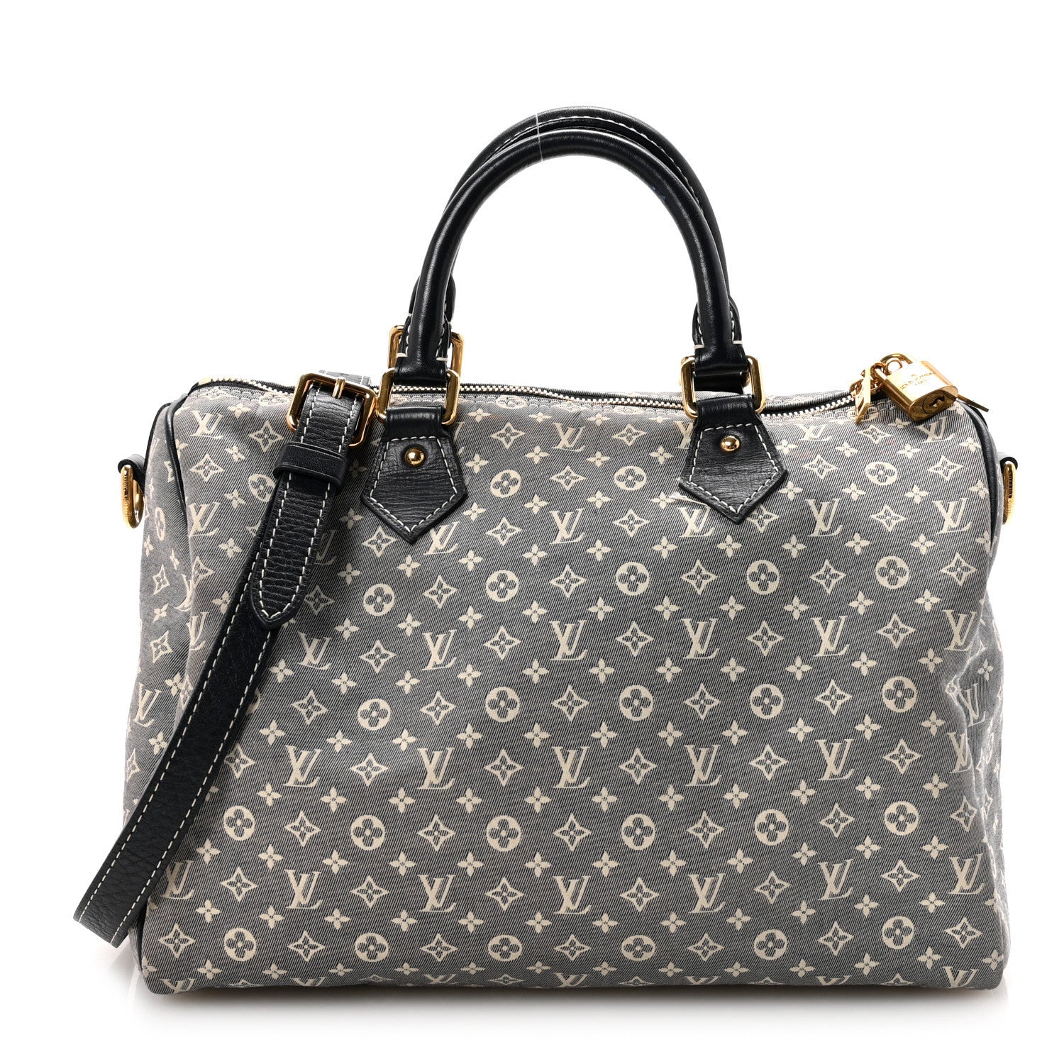 Louis Vuitton Monogram Idylle Speedy Bandouliere 30 Encre 1 of 9