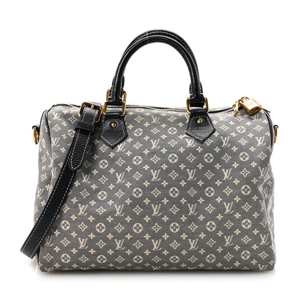 Louis Vuitton Monogram Idylle Speedy Bandouliere 30 Encre 1 of 9