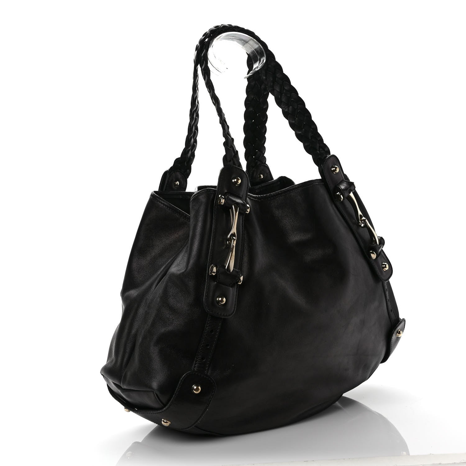 Gucci Calfskin Medium Pelham Shoulder Bag Black 3 of 11
