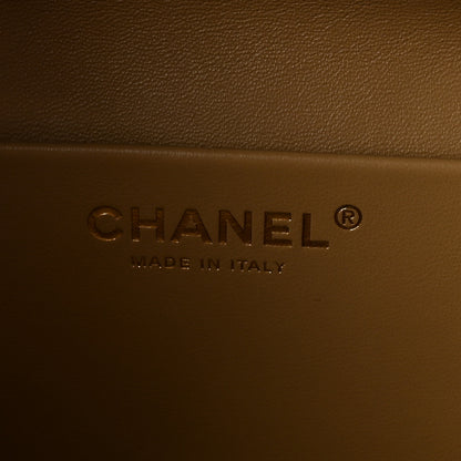 Chanel Suede Calfskin Small Souplissimo Maxi Flap Dark Beige 6 of 9