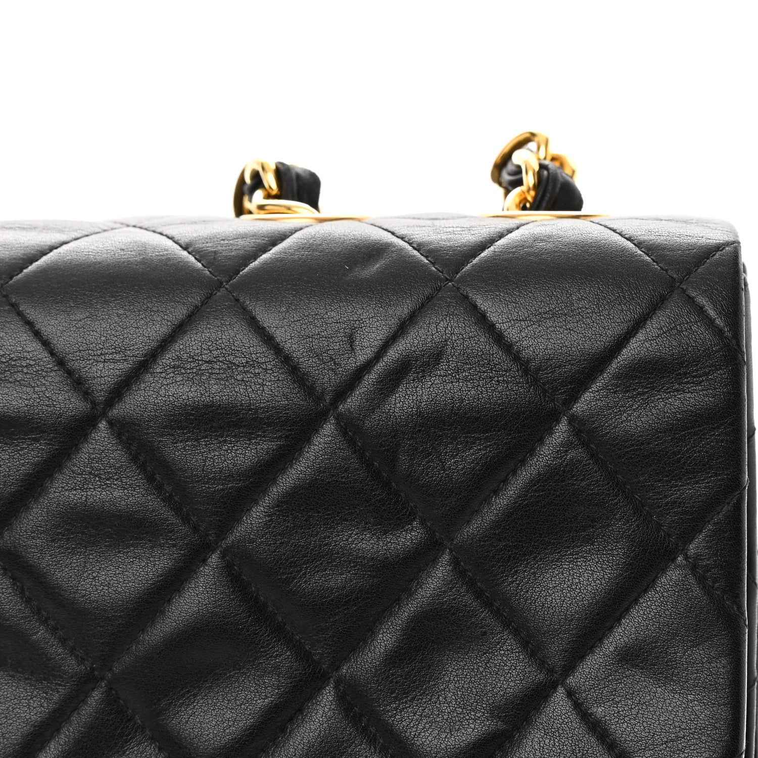 Chanel Lambskin Quilted XL Jumbo Single Flap Black 20 of 24