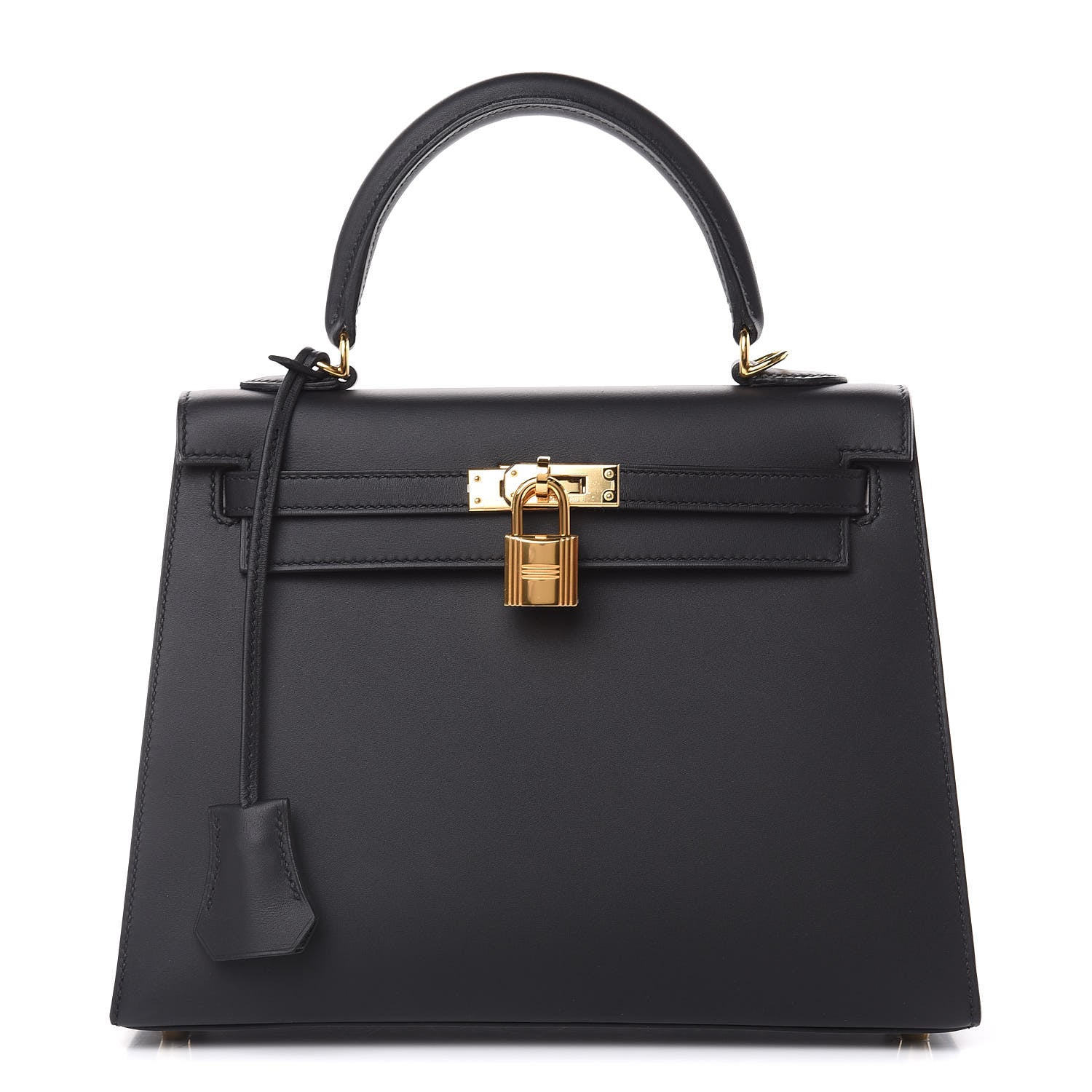 Hermes Sombrero Kelly Sellier 25 Black 1 of 33